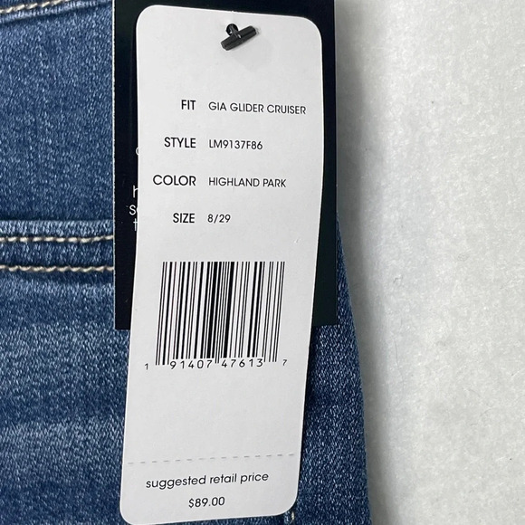 Liverpool Gia Glider Cruiser Jean Shorts Size 29/8 Highland Park Wash LM9137F86 - Picture 5 of 11